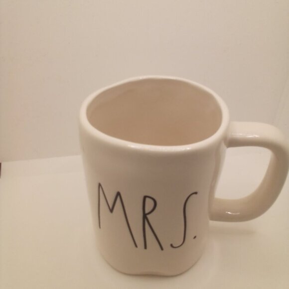 Rae Dunn Artisan Collection Ceramic Mug MRS. White - Picture 2 of 10